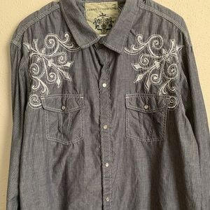 Pearl Snap Dress Shirt